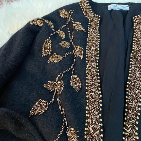 Vintage lamb wool cardigan - Picture 7 of 13